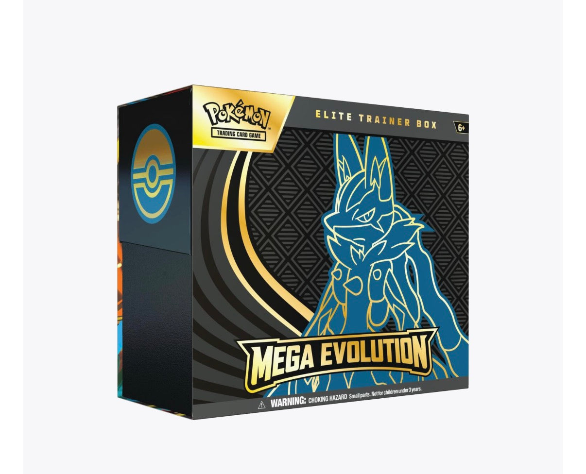 Mega Evolutions Elite Trainer Box (Mega Lucario)