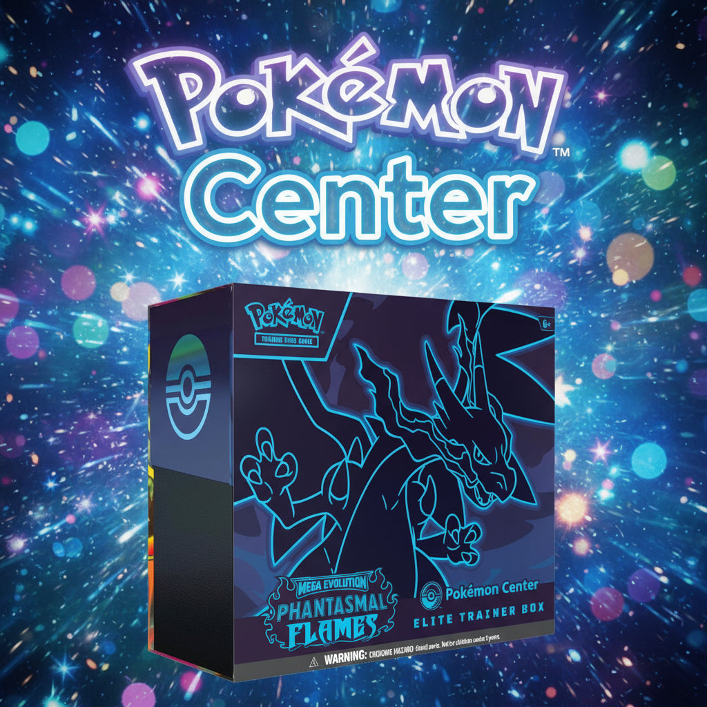 Phantasmal Flames Pokemon Center Elite Trainer Box (Exclusive)
