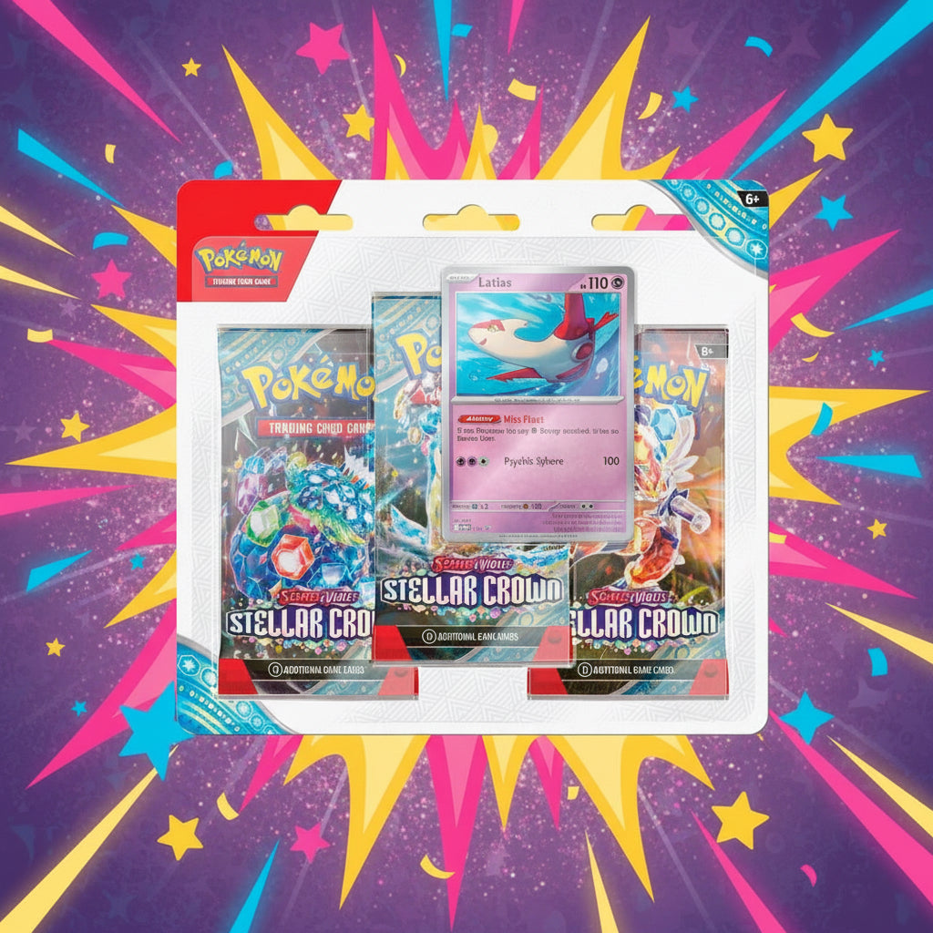 Stellar Crown 3 Pack Blisters [Latias]