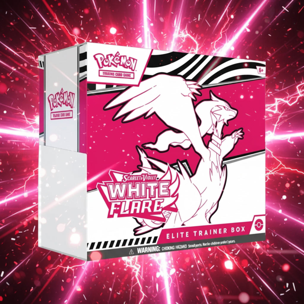 White Flare Elite Trainer Box
