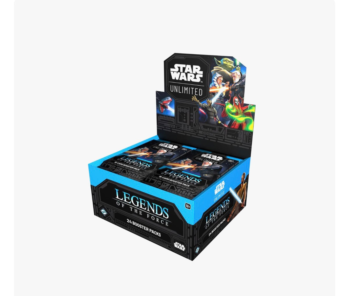 Star Wars Unlimited: Legends of the Force - Booster Display