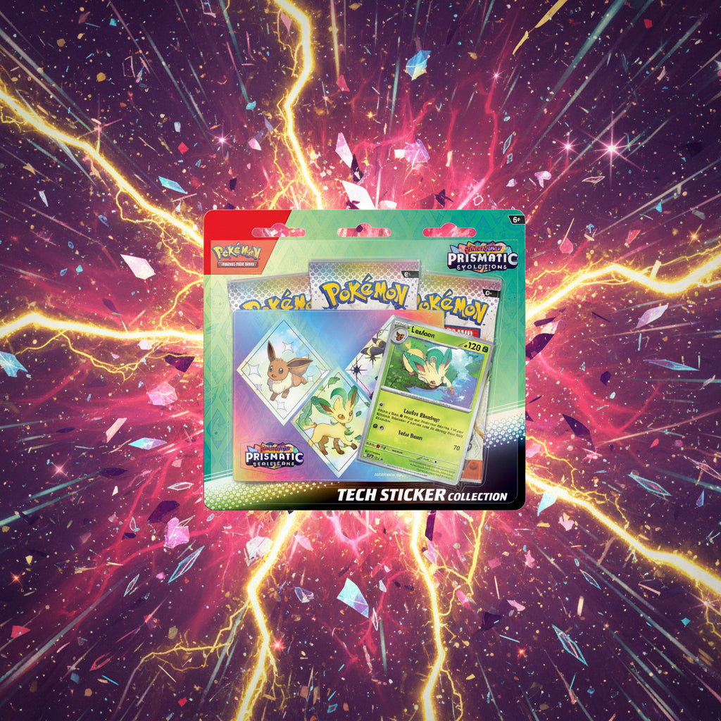 Prismatic Evolutions Tech Sticker Collection [Leafeon]
