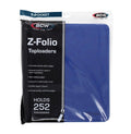 BCW-Z-Folio 9-Pocket LX Album - Toploaders - Blue