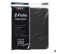 BCW-Z-Folio 9-Pocket LX Album - Toploaders - Black