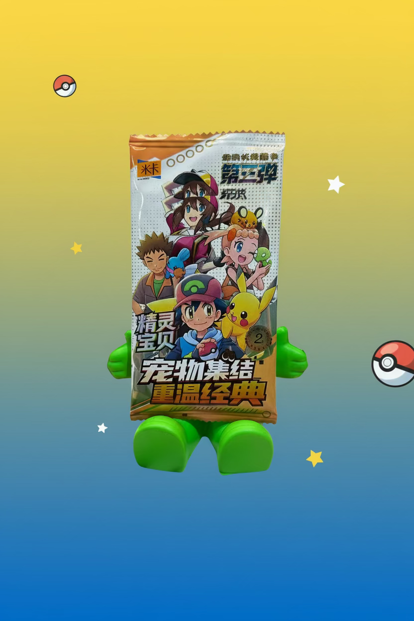 Pokémon Chinese Pocket Baby Eif Elf Pack 3.0